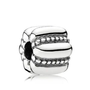Pandora crazy clip sterling silver